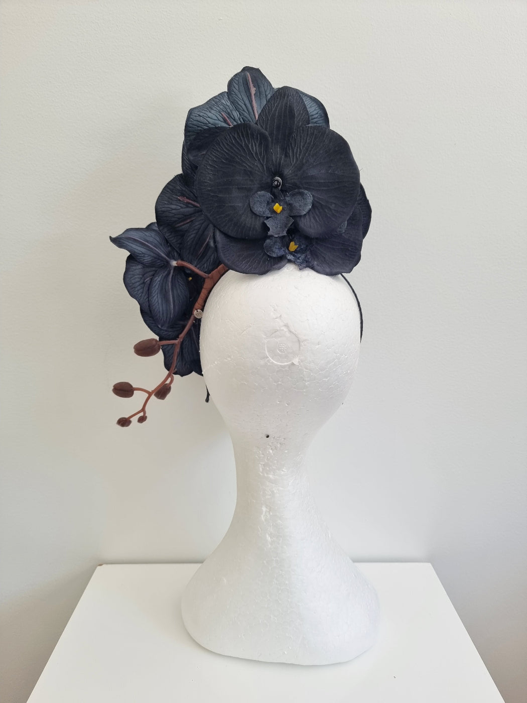 black orchid headpiece bck view