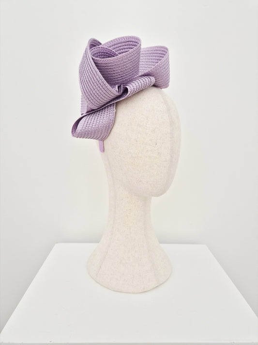 lilac loop headpiece side view