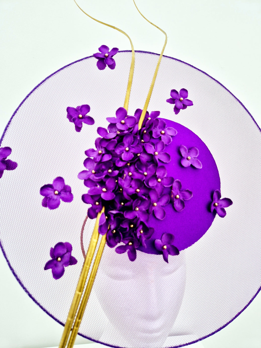purple-percher close up
