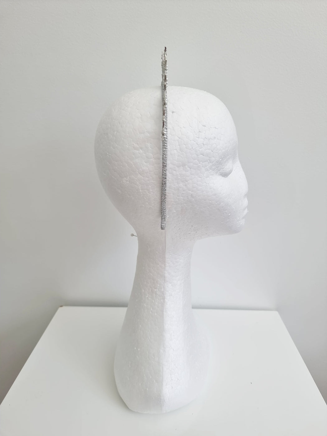 silver star headpiece side view
