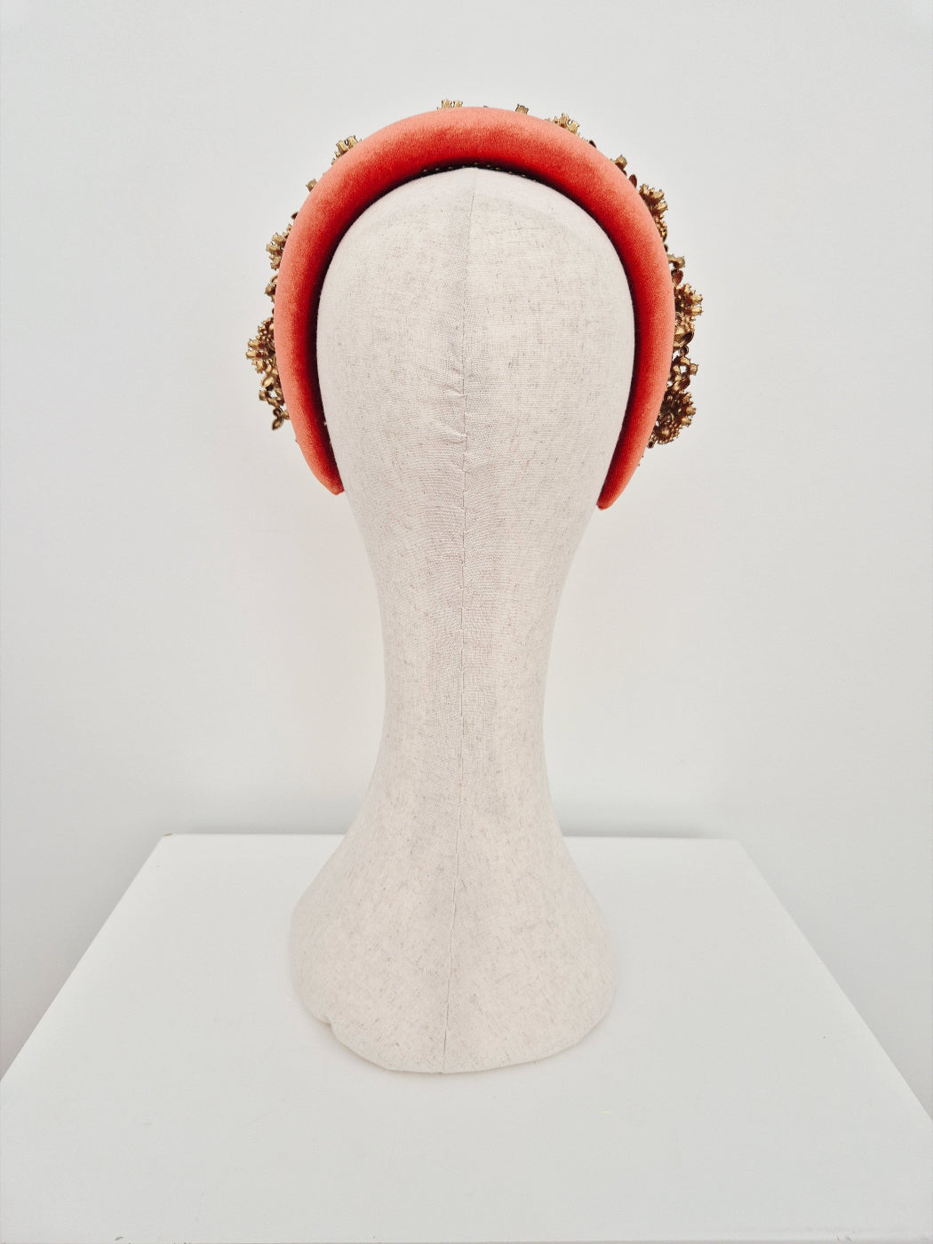 terracotta headband back view