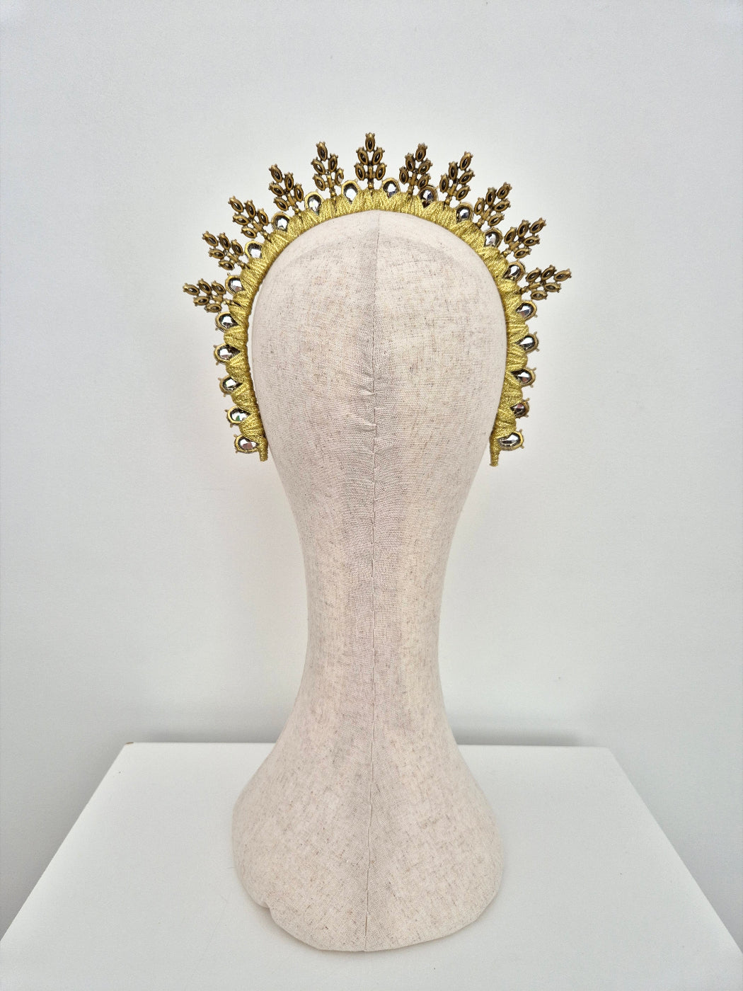 back view rhinestone crown