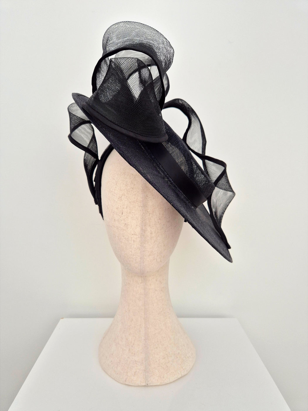 black straw hat with bow