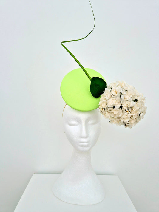 lime floral percher front