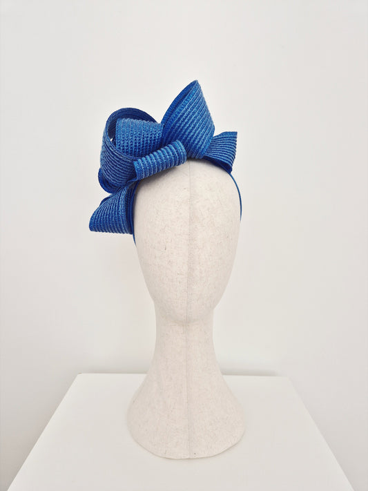 ocean blue loop headpiece