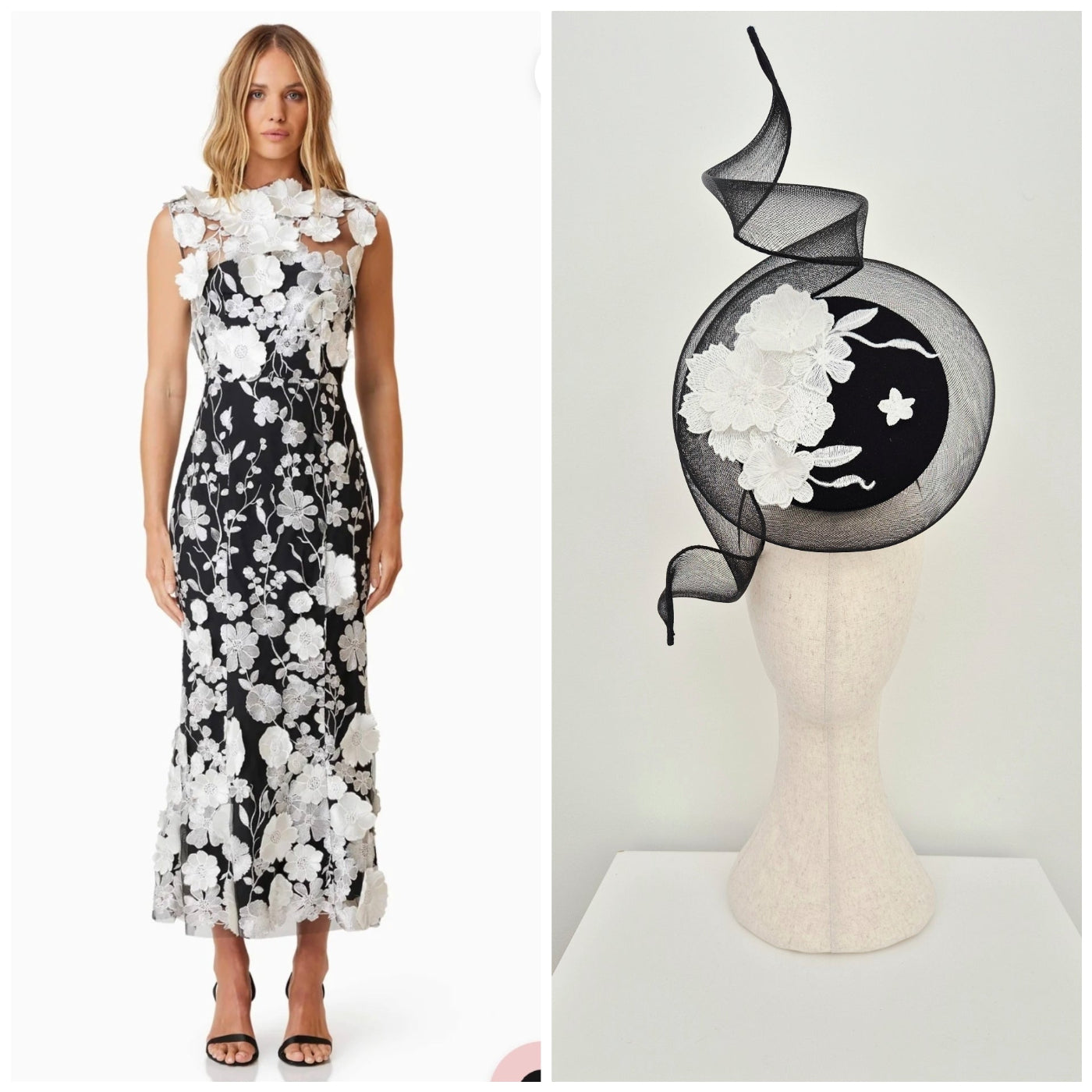 outfit suggestion dress and headpiece