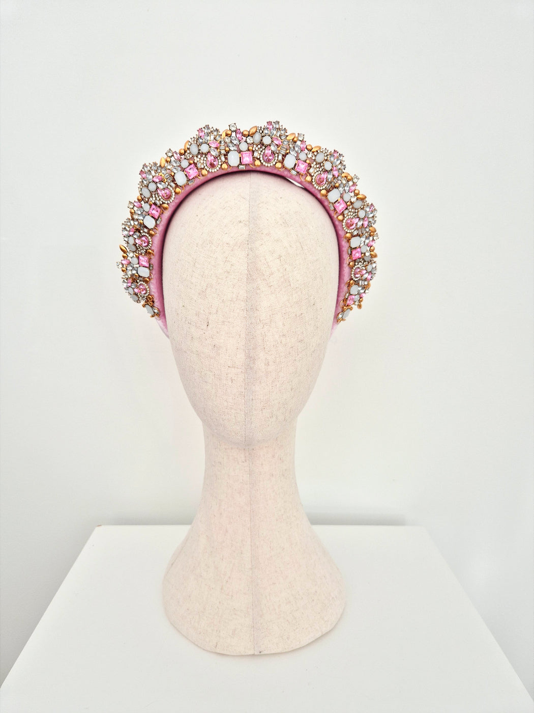 pink rhinestone headband
