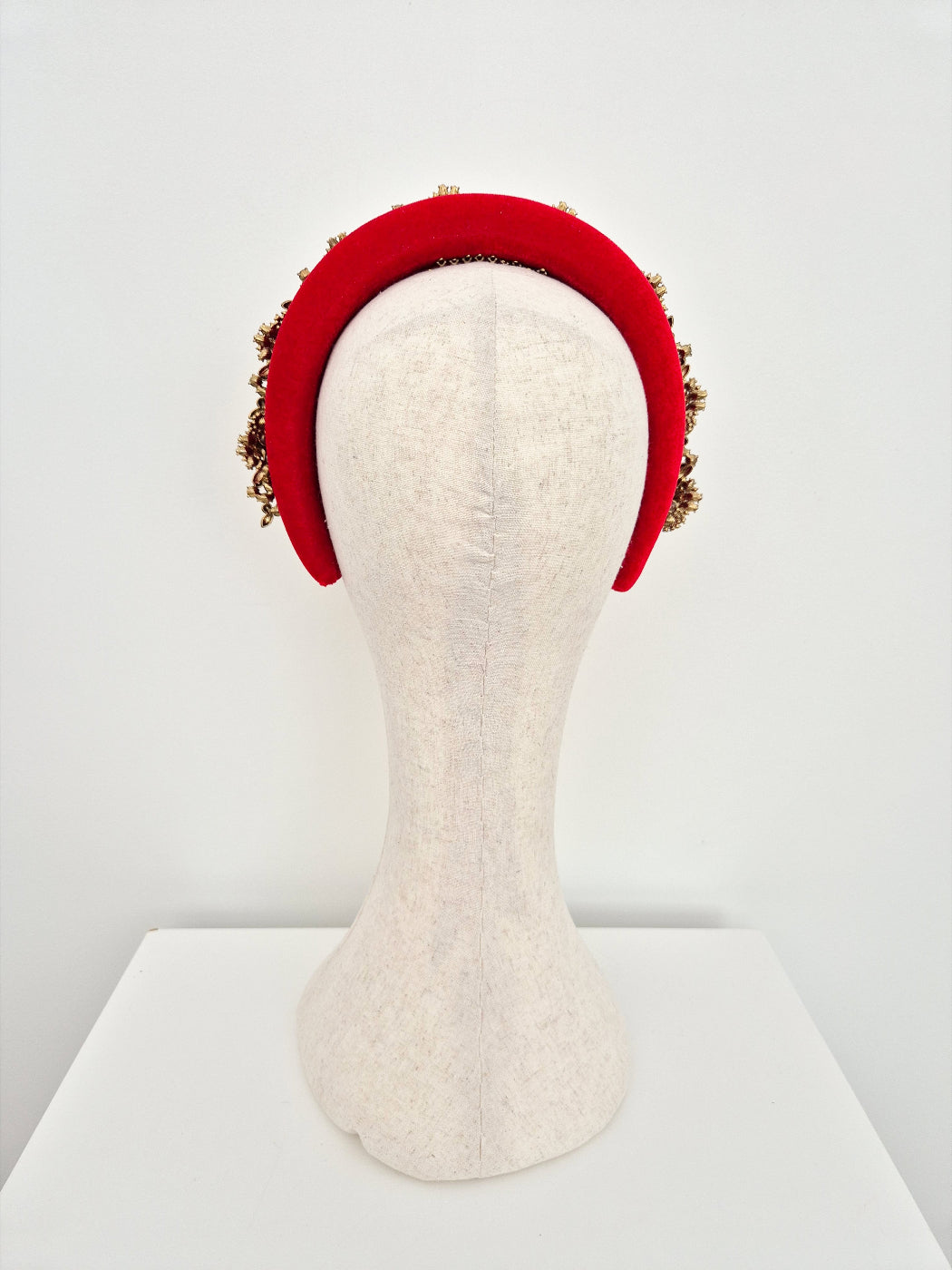 red headband back view