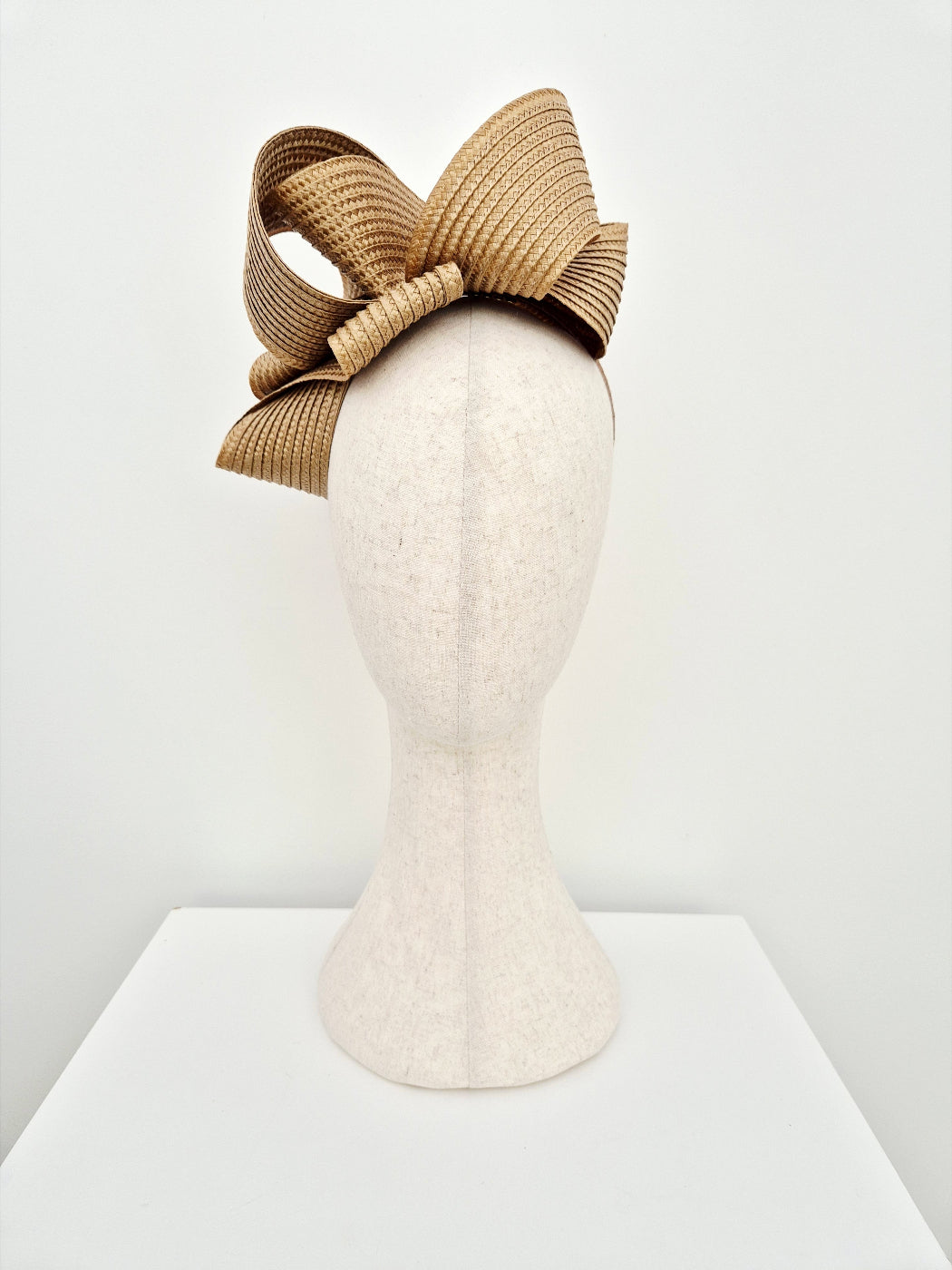 taupe loop headpiece