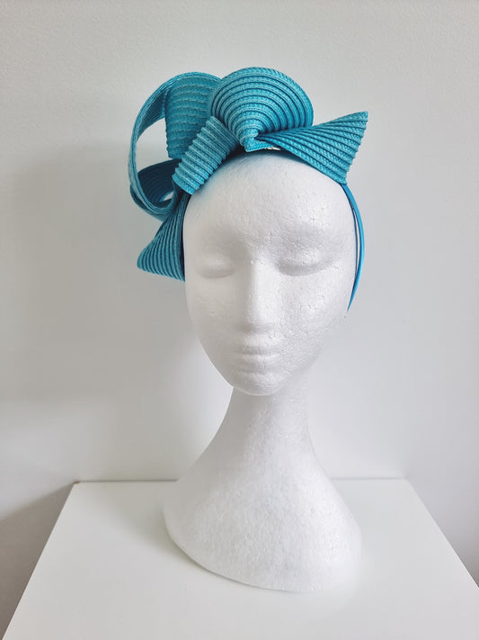 blue loop headpiece side front